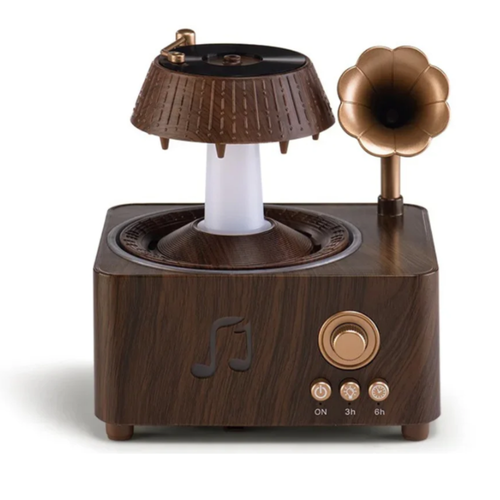 humidificador vintage con efecto lluvia